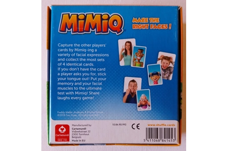 Cartamundi Shuffle Mimiq Game COMPLETE Make The Right Faces! Cartamundi Shuffle Mimiq Game COMPLETE Make The Right Faces!