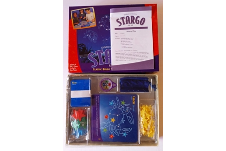 DaMert Company Stargo Game Classic Bingo With Cosmic Fun COMPLETE DaMert Company Stargo Game Classic Bingo With Cosmic Fun COMPLETE