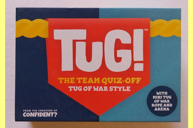 Confident Games Ltd Tug The Team Quiz-Off Party Game COMPLETE Confident Games Ltd Tug The Team Quiz-Off Party Game COMPLETE