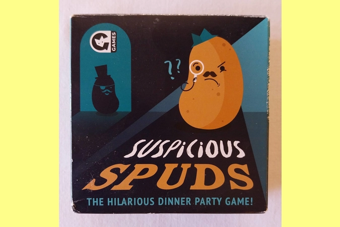 Ginger Fox Games Suspicious Spuds Dinner Party Game COMPLETE Ginger Fox Games Suspicious Spuds Dinner Party Game COMPLETE