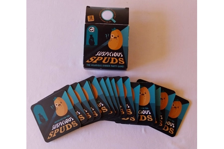 Ginger Fox Games Suspicious Spuds Dinner Party Game COMPLETE Ginger Fox Games Suspicious Spuds Dinner Party Game COMPLETE