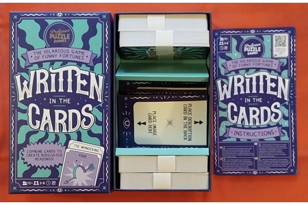 Professor Puzzle Games Written In The Cards The Hilarious Game Of Funny Fortunes COMPLETE Professor Puzzle Games Written In The Cards The Hilarious Game Of Funny Fortunes COMPLETE