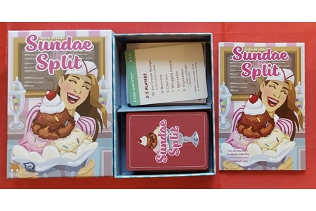 Foxtrot Games Sundae Split Card Game COMPLETE Foxtrot Games Sundae Split Card Game COMPLETE