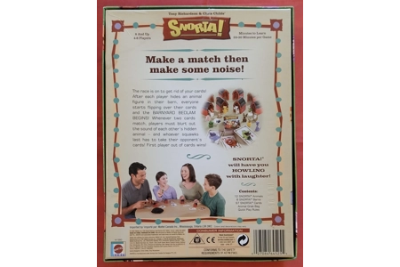 Mattel Snorta! Family Game PLAYABLE
