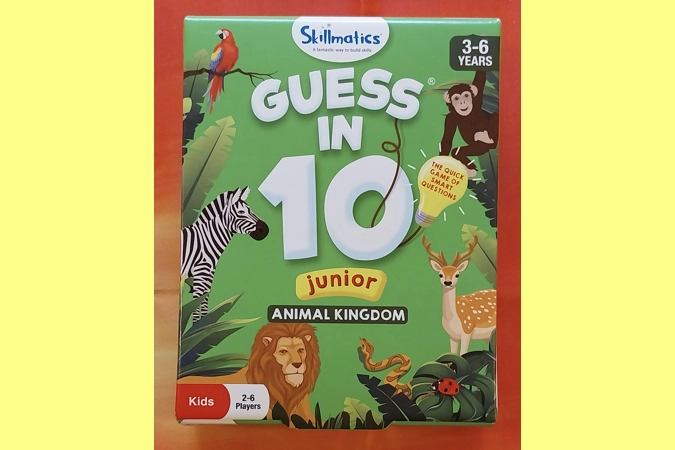 Skillmatics Guess In 10 Junior Animal Kingdom Game COMPLETE Skillmatics Guess In 10 Junior Animal Kingdom Game COMPLETE