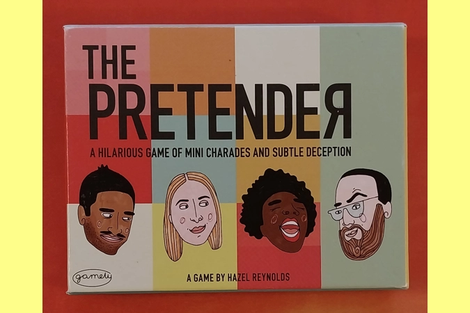 Gamely The Pretender Card Game of Min Charades LIKE NEW