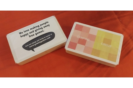 Gamely The Pretender Card Game of Min Charades LIKE NEW