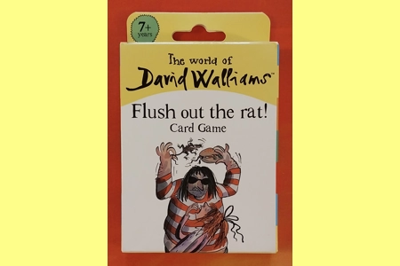 Paul Lamond Games Flush Out The Rat! Card Game LIKE NEW