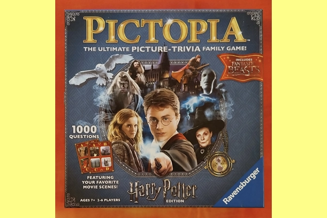 Ravensburger Pictopia Harry Potter Family Game LIKE NEW