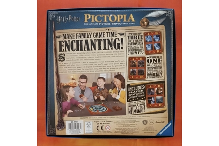 Ravensburger Pictopia Harry Potter Family Game LIKE NEW
