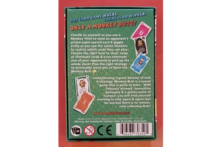 Hippoprint Monkey Butt 1st Edition Card Game COMPLETE