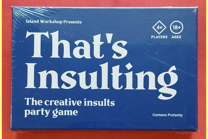 Island Workshop That's Insulting The Creative Insults Party Game NEW Island Workshop That's Insulting The Creative Insults Party Game NEW