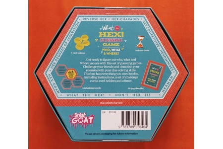 Splat Goat What The Hex! Guessing Game NEW Splat Goat What The Hex! Guessing Game NEW