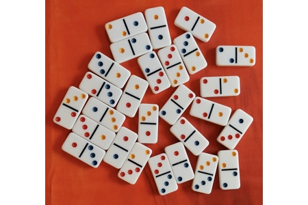 Mega Domination Dominoes Board Game COMPLETE Mega Domination Dominoes Board Game COMPLETE