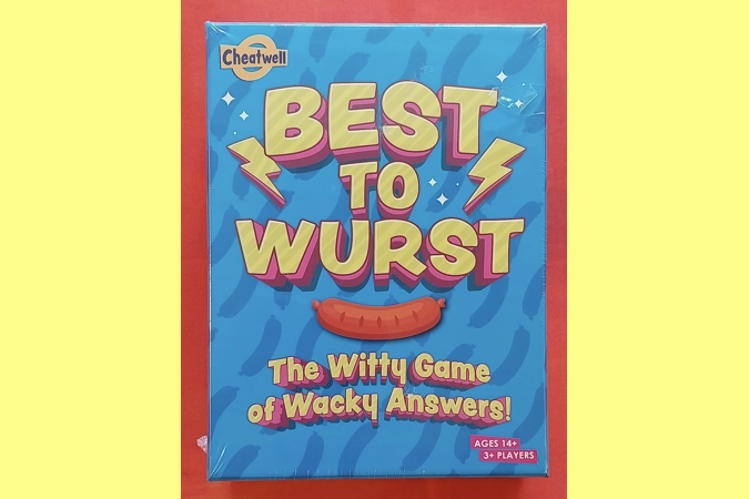 Cheatwell Best To Wurst The Witty Game of Wacky Answers NEW
