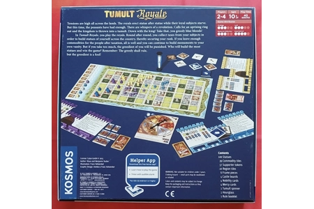 Kosmos Tumult Royale Game Of Greed Power & Revolution LIKE NEW