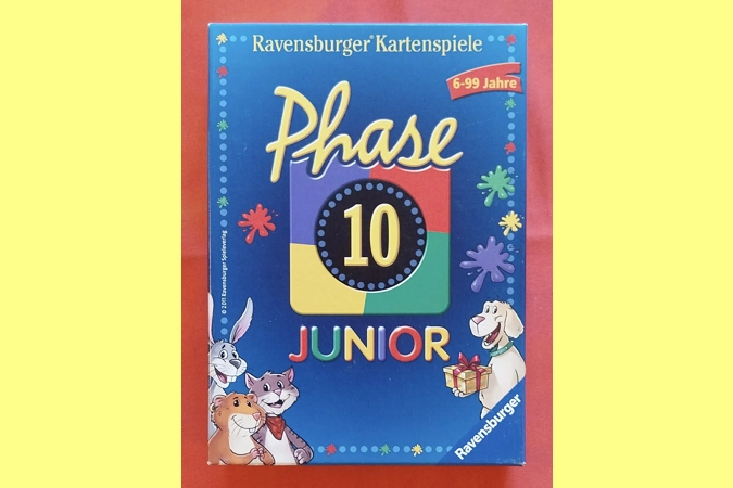 Ravensburger Phase 10 Junior German Edition PLAYABLE Parts All Sealed & Unused Ravensburger Phase 10 Junior German Edition PLAYABLE Parts All Sealed & Unused