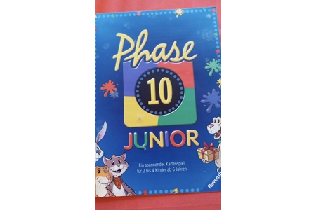 Ravensburger Phase 10 Junior German Edition PLAYABLE Parts All Sealed & Unused Ravensburger Phase 10 Junior German Edition PLAYABLE Parts All Sealed & Unused
