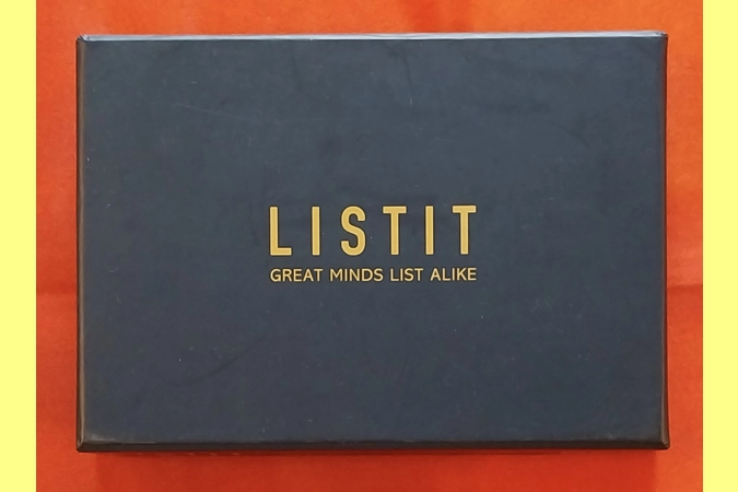 Listmakers Listit List It Card Game - Great Minds Think Alike COMPLETE Listmakers Listit List It Card Game - Great Minds Think Alike COMPLETE