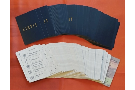 Listmakers Listit List It Card Game - Great Minds Think Alike COMPLETE Listmakers Listit List It Card Game - Great Minds Think Alike COMPLETE