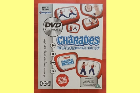 Parker & Imagination Charades DVD TV Family Game Brand NEW Parker & Imagination Charades DVD TV Family Game Brand NEW