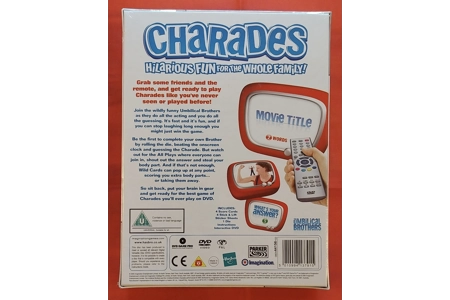 Parker & Imagination Charades DVD TV Family Game Brand NEW Parker & Imagination Charades DVD TV Family Game Brand NEW