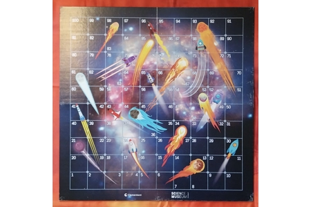 Clementoni Spaceships and Asteroids Snakes & Ladders Board Game COMPLETE Clementoni Spaceships and Asteroids Snakes & Ladders Board Game COMPLETE
