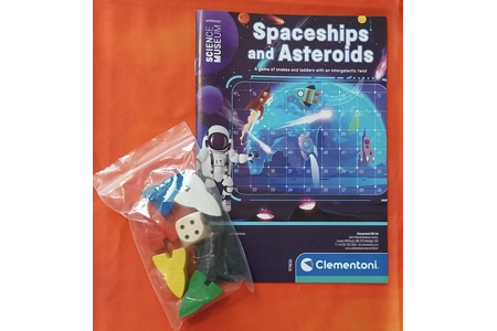 Clementoni Spaceships and Asteroids Snakes & Ladders Board Game COMPLETE Clementoni Spaceships and Asteroids Snakes & Ladders Board Game COMPLETE