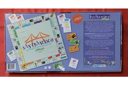 Late For The Sky San Francisco In A Box Board Game COMPLETE