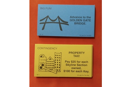 Late For The Sky San Francisco In A Box Board Game COMPLETE