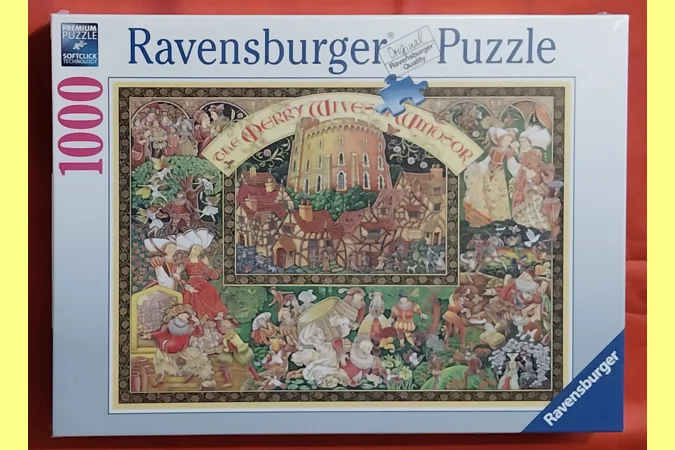 Ravensburger The Merry Wives Of Windsor Jigsaw Puzzle 1000 Pieces NEW