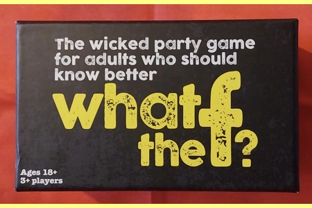 Cheatwell Games What The F? Party Game PLAYABLE Cheatwell Games What The F? Party Game PLAYABLE