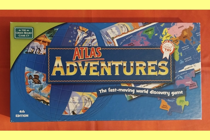 The Green Board Game Co. Atlas Adventures COMPLETE