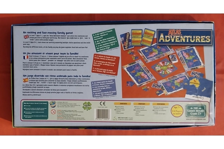 The Green Board Game Co. Atlas Adventures COMPLETE