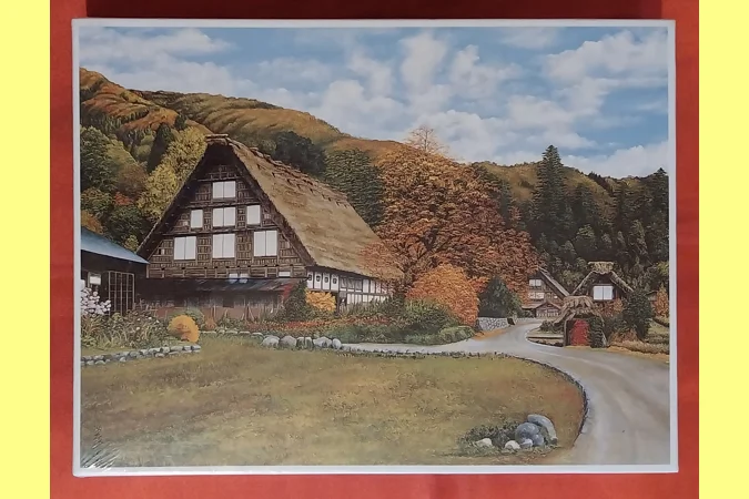 In The Countryside By Iwao Adachi 1000 Piece Jigsaw Puzzle NEW In The Countryside By Iwao Adachi 1000 Piece Jigsaw Puzzle NEW