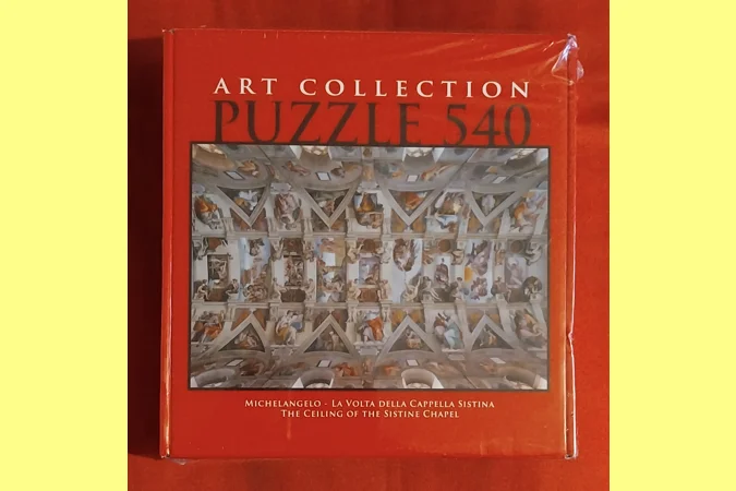 Art Collection Sistine Chapel 540 Piece Jigsaw Puzzle NEW BNIB Art Collection Sistine Chapel 540 Piece Jigsaw Puzzle NEW BNIB