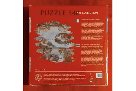 Art Collection Sistine Chapel 540 Piece Jigsaw Puzzle NEW BNIB Art Collection Sistine Chapel 540 Piece Jigsaw Puzzle NEW BNIB