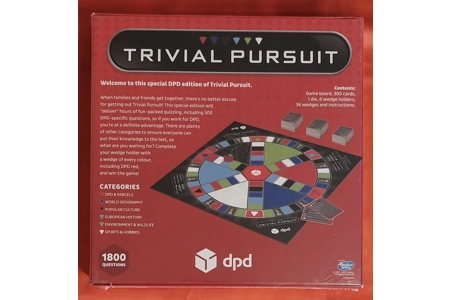 Hasbro Trivial Pursuit DPD Edition Deliver Your Inner Genius NEW