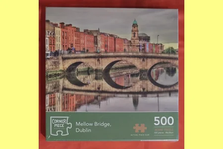 Corner Piece Mellow Bridge Dublin 500 Piece Jigsaw Puzzle NEW
