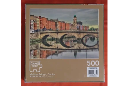 Corner Piece Mellow Bridge Dublin 500 Piece Jigsaw Puzzle NEW Corner Piece Mellow Bridge Dublin 500 Piece Jigsaw Puzzle NEW