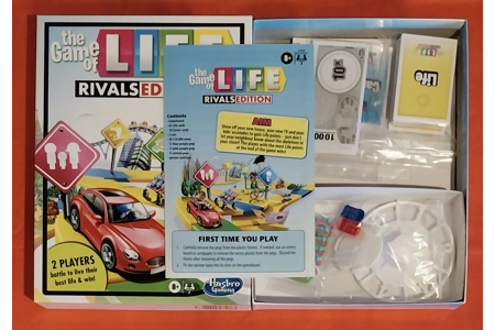 Hasbro Game Of Life Board Game Rivals Edition COMPLETE