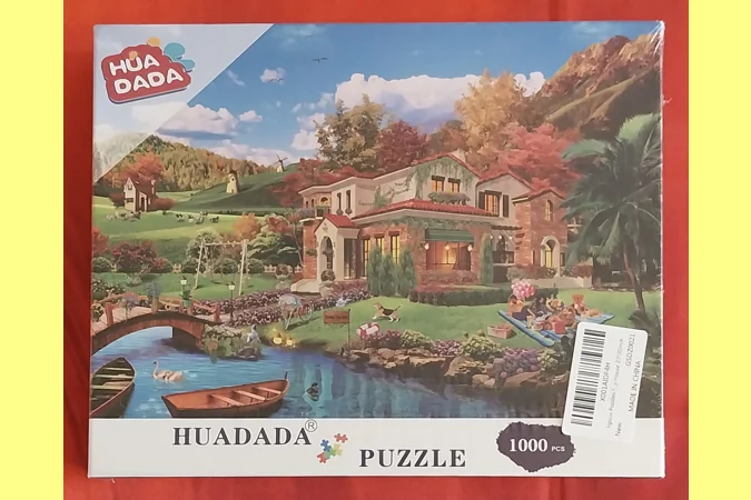 HuaDada Romantic Resort 1000 Piece Jigsaw Puzzle NEW HuaDada Romantic Resort 1000 Piece Jigsaw Puzzle NEW