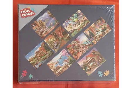 HuaDada Lakeside Scenery 1000 Piece Jigsaw Puzzle NEW HuaDada Lakeside Scenery 1000 Piece Jigsaw Puzzle NEW