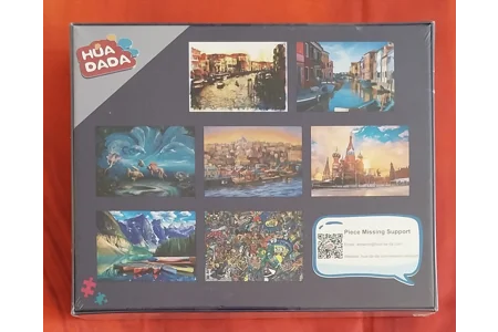 Huadada Romantic Scenery Of Venice 1000 Piece Jigsaw Puzzle NEW BNIB Huadada Romantic Scenery Of Venice 1000 Piece Jigsaw Puzzle NEW BNIB