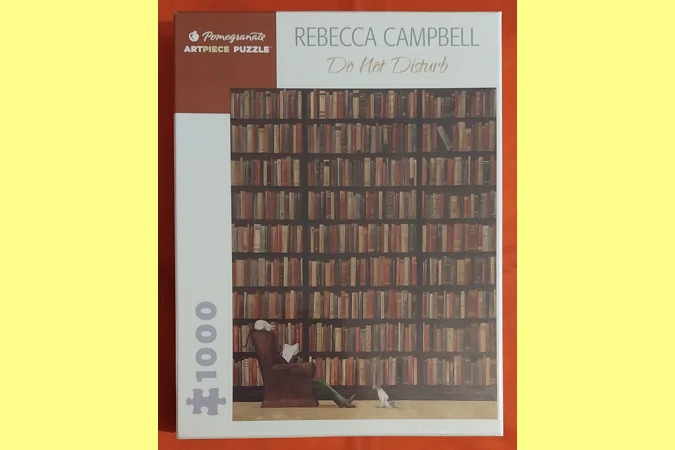 Rebecca Campbell Do Not Disturb 1000 Piece Jigsaw Puzzle NEW Rebecca Campbell Do Not Disturb 1000 Piece Jigsaw Puzzle NEW