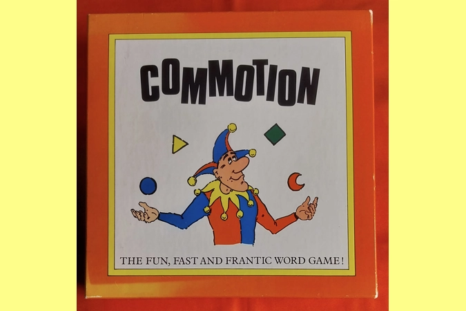 Commotion Vintage (1989) Board Game COMPLETE Commotion Vintage (1989) Board Game COMPLETE