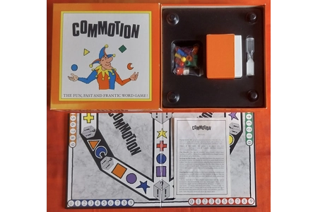 Commotion Vintage (1989) Board Game COMPLETE Commotion Vintage (1989) Board Game COMPLETE