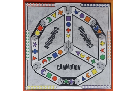 Commotion Vintage (1989) Board Game COMPLETE Commotion Vintage (1989) Board Game COMPLETE