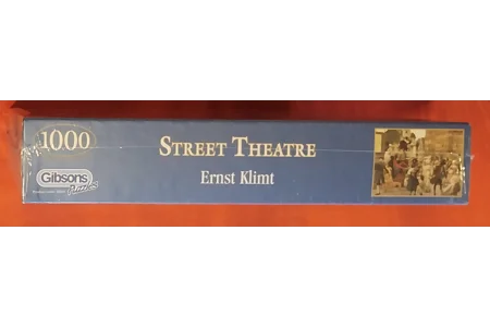 Gibsons Puzzles Street Theatre 1000 Piece Jigsaw Puzzle NEW Gibsons Puzzles Street Theatre 1000 Piece Jigsaw Puzzle NEW