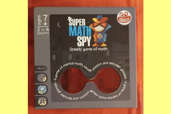 Chalk and Chuckles Super Math Spy Speed Game Of Math COMPLETE Chalk and Chuckles Super Math Spy Speed Game Of Math COMPLETE